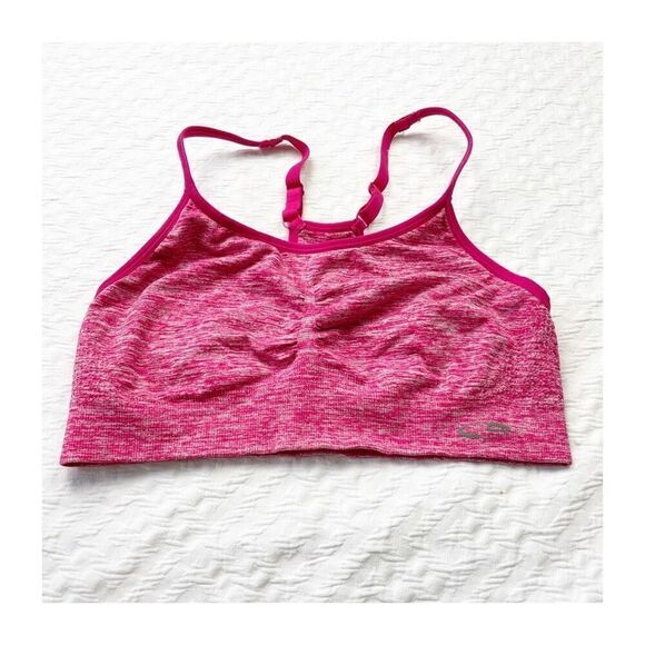 Buy 1 get 1 free champion sports bra pink space dye Racerback medium - Picture 1 of 5